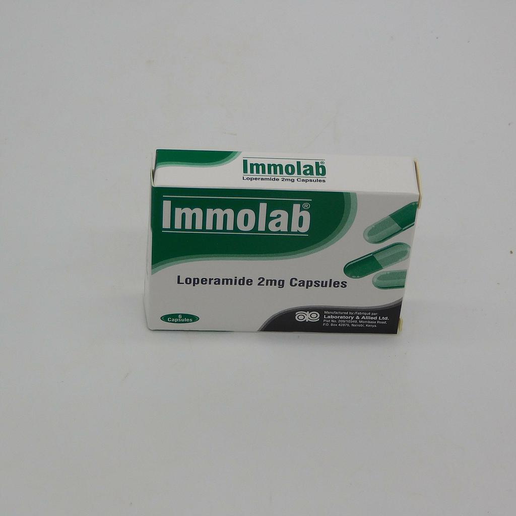 Loperamide 2mg Capsules (Immolab)