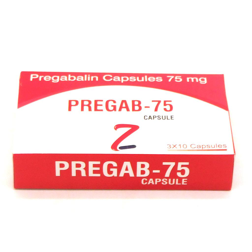 Pregabalin 75mg Capsules (PREGAB-75)