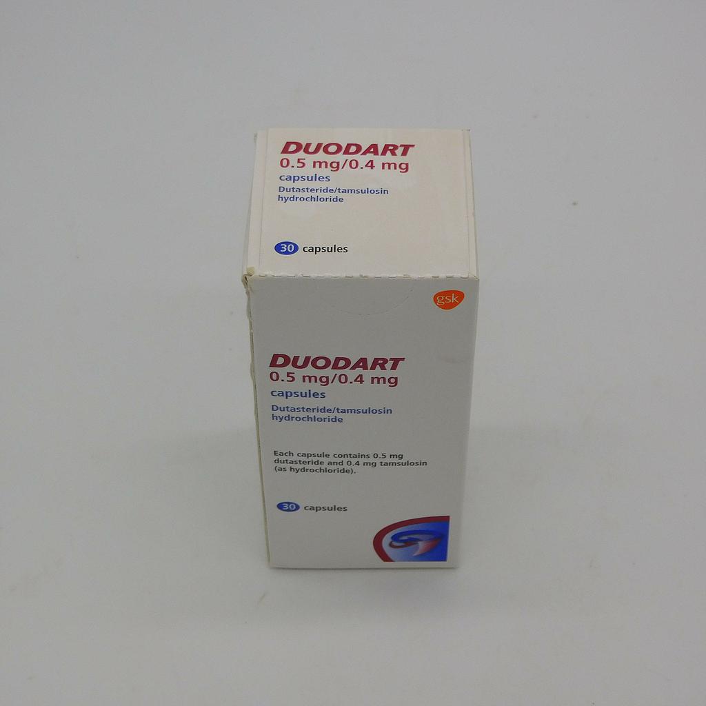 Dutasteride/Tamsulosin 0.5/0.4mg Tablets (Duodart)