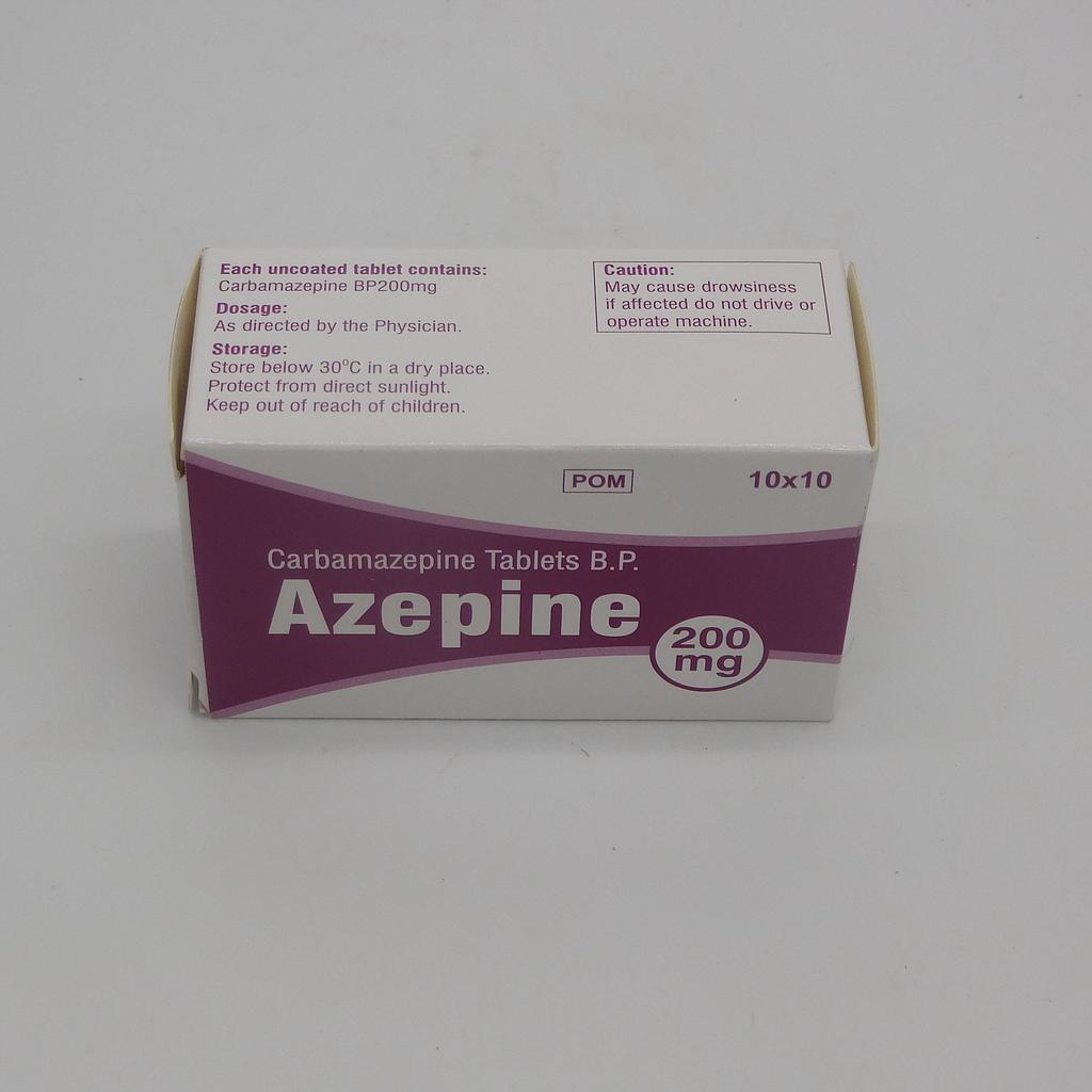 Carbamazepine 200mg Tablets (Azepine)