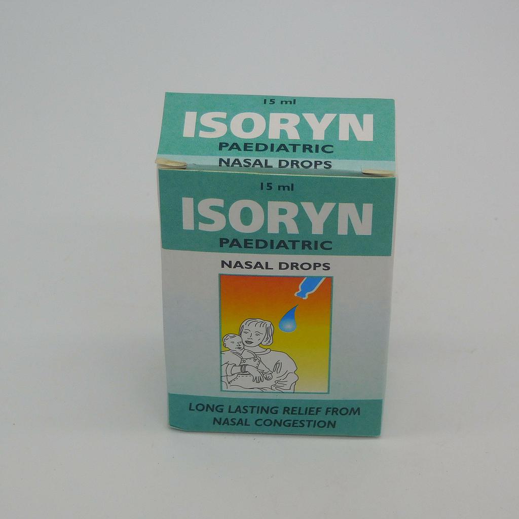 Paediatric Nasal Drops 10ml (Isoryn)