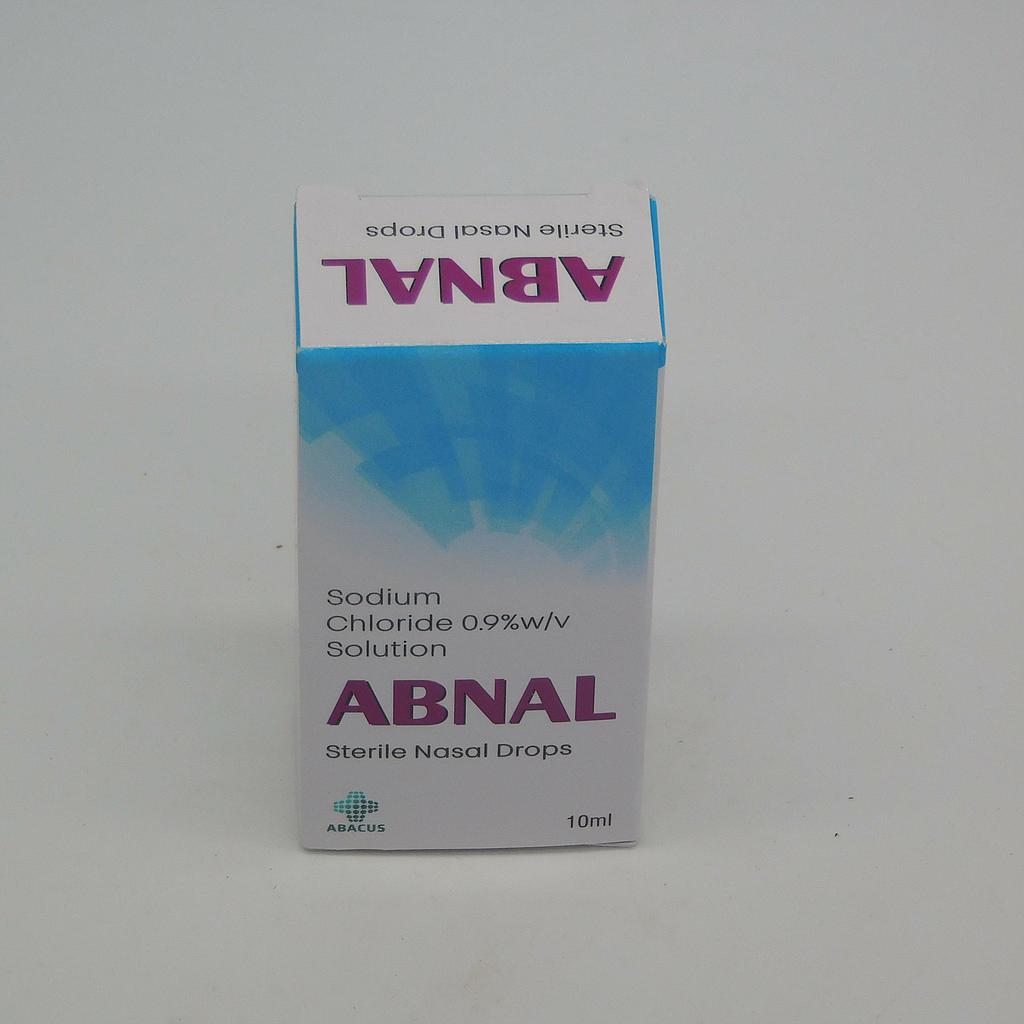 Normal Saline Nasal Drops 10ml (Abnal)