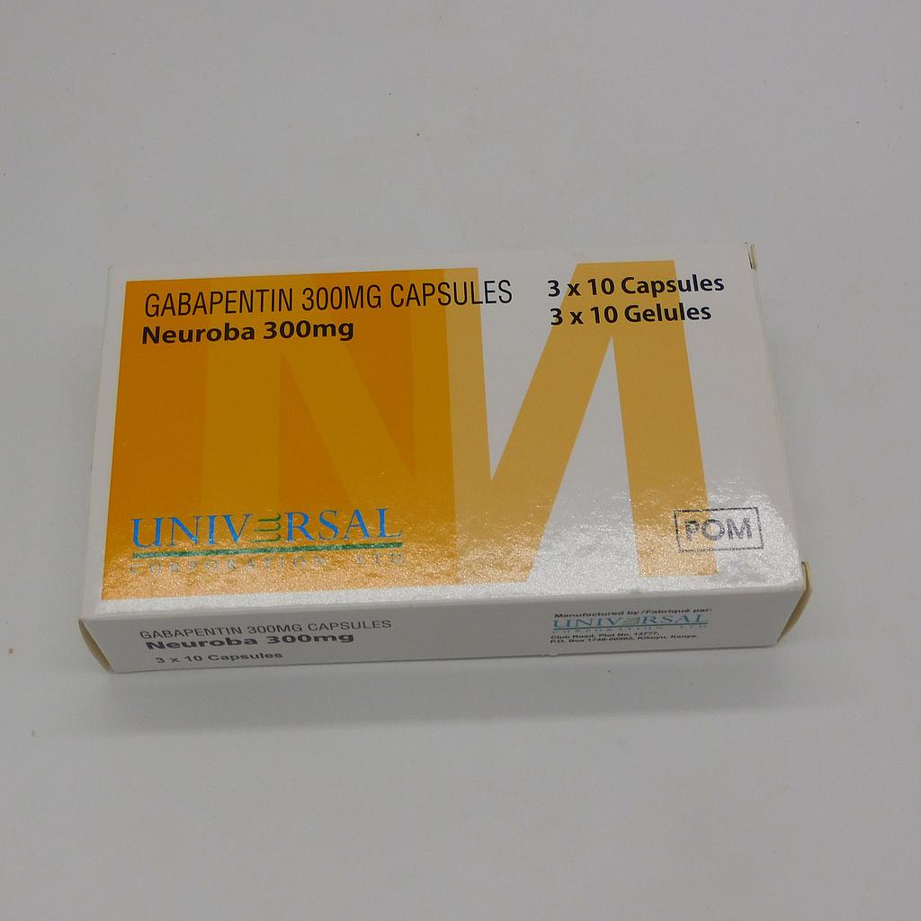 Gabapentin 300mg Capsules (Neuroba)