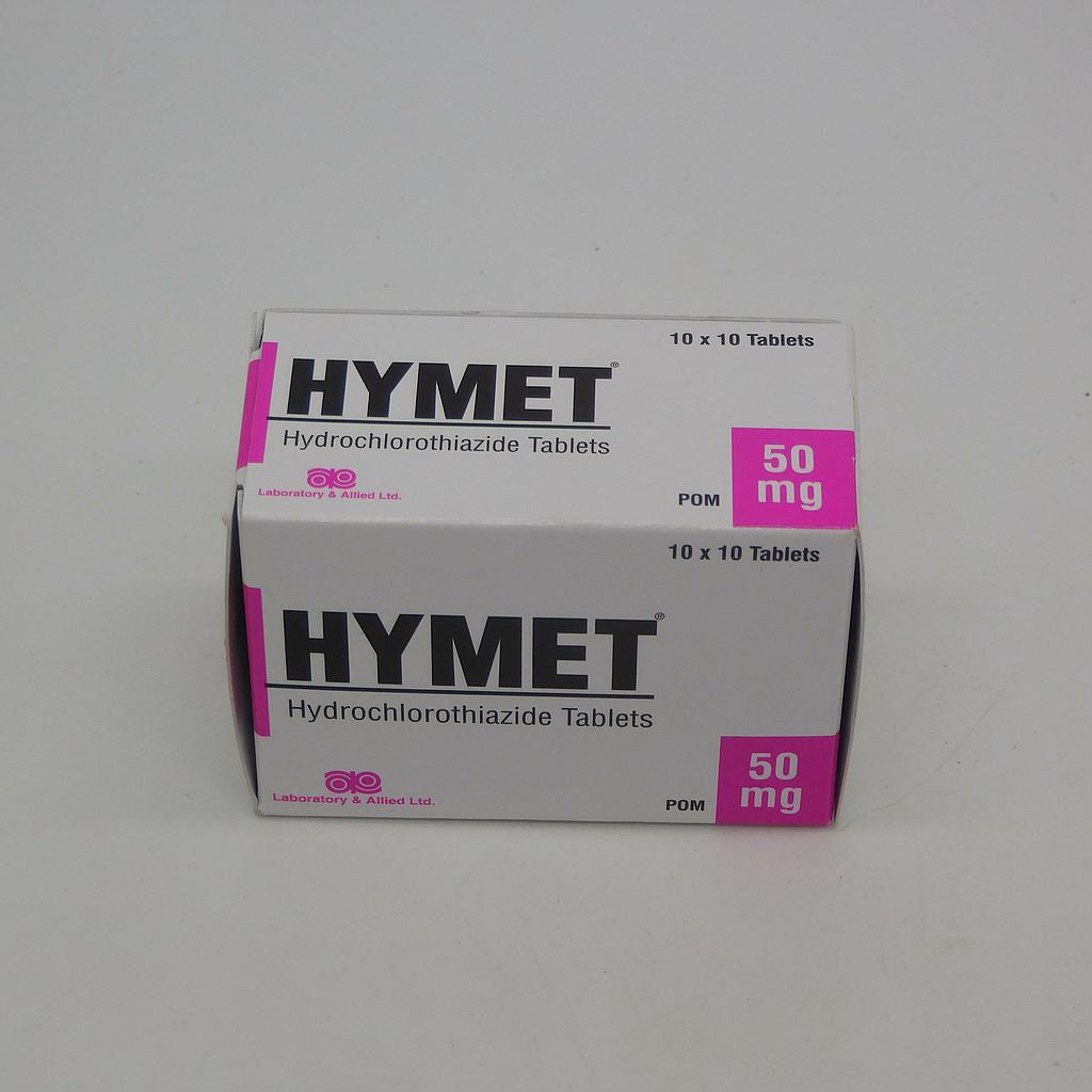 Hydrochlorothiazide 50mg Tablets (Hymet) 