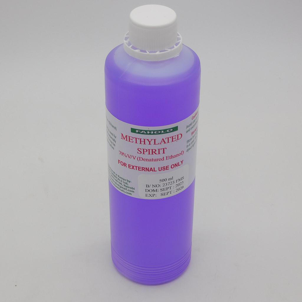 Methylated Spirit 500ml (Faholo)