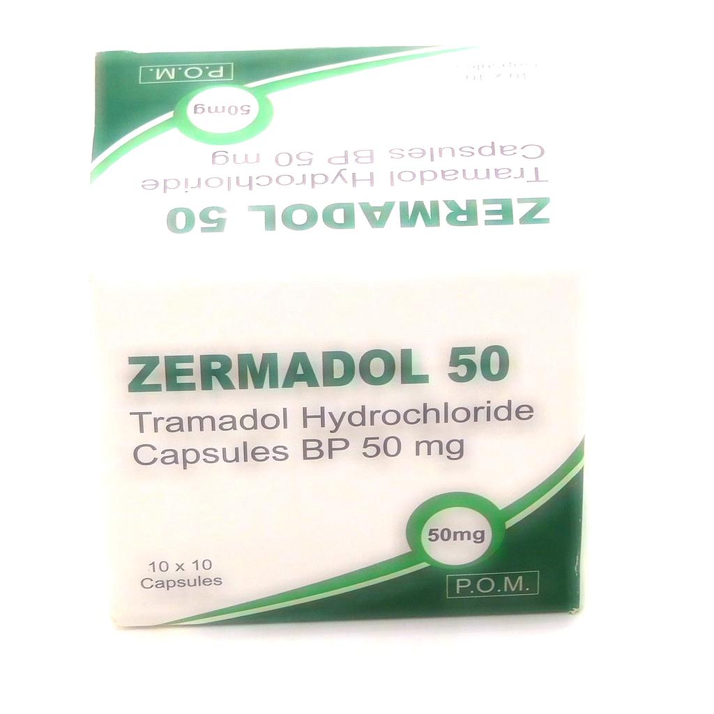 Tramadol 50mg Capsules (Zermadol)