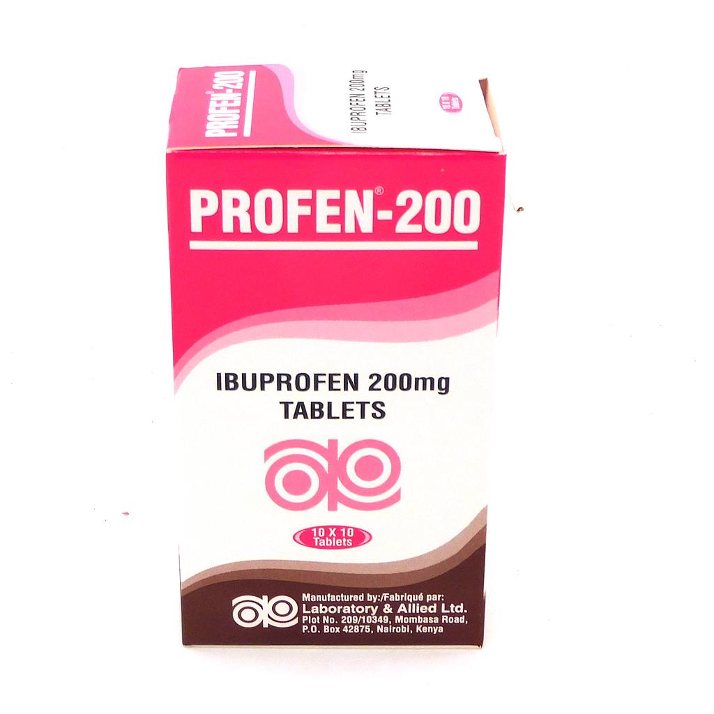 Ibuprofen 200mg Tablets Blisters (Profen-200)
