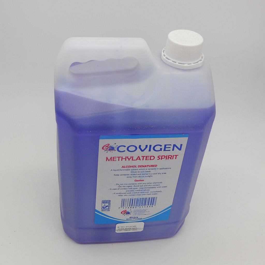 Methylated Spirit 5 Litres (Covigen)