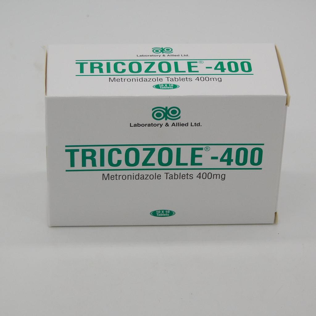Metronidazole 400mg Tablets Blister (Tricozole 400)