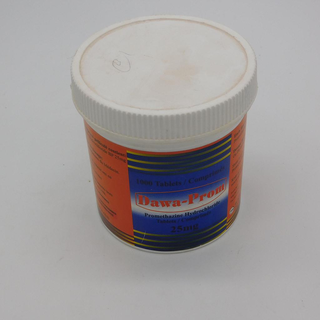 Promethazine 25mg Tablets Tin (DawaProm)