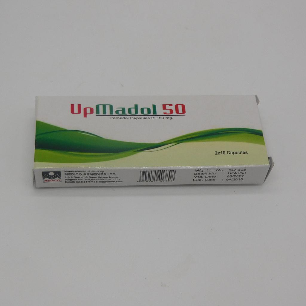 Tramadol 50mg Capsules (Upmadol-50)