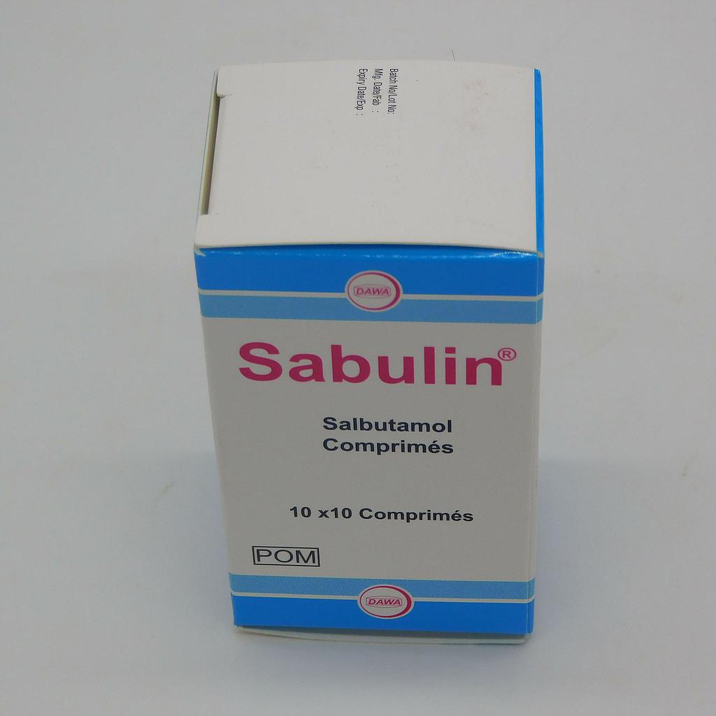 Salbutamol 4mg Tablets Blister (Sabulin)