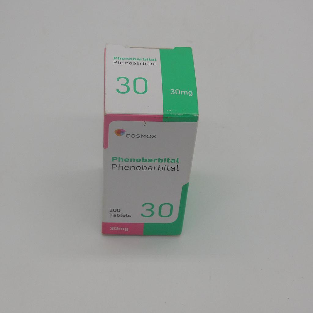 Phenobarbital 30mg Tablets Blister (Cosmos) 