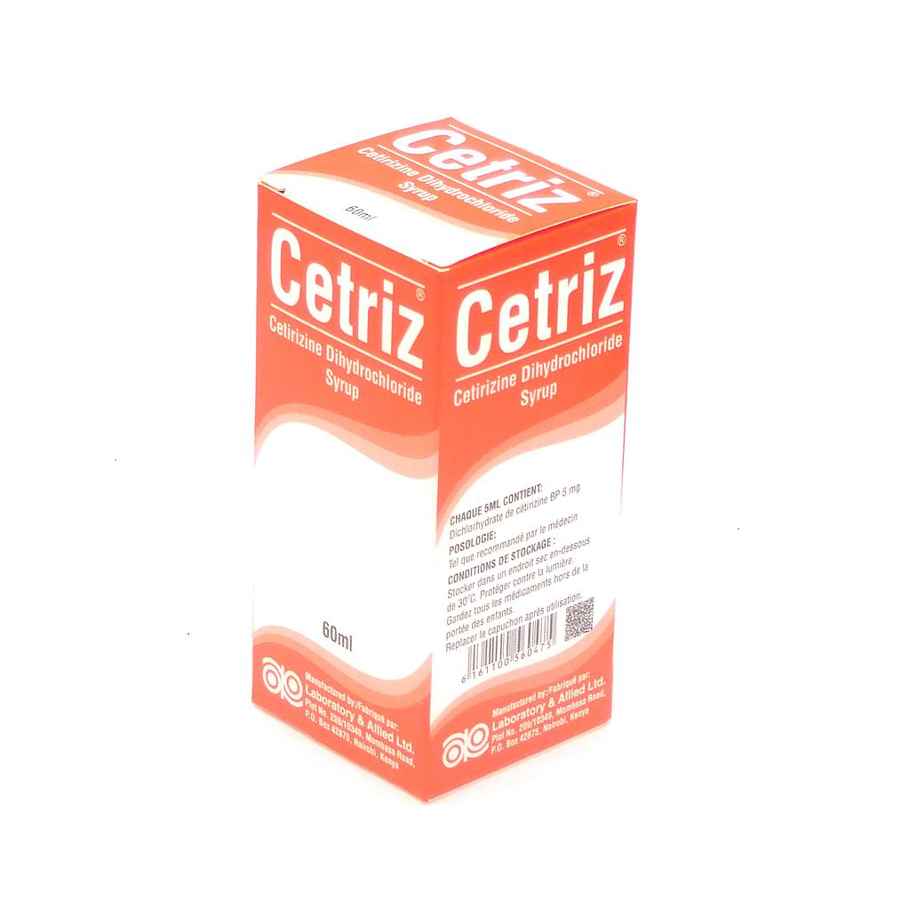 Cetirizine Syrup 60ml (Cetriz)