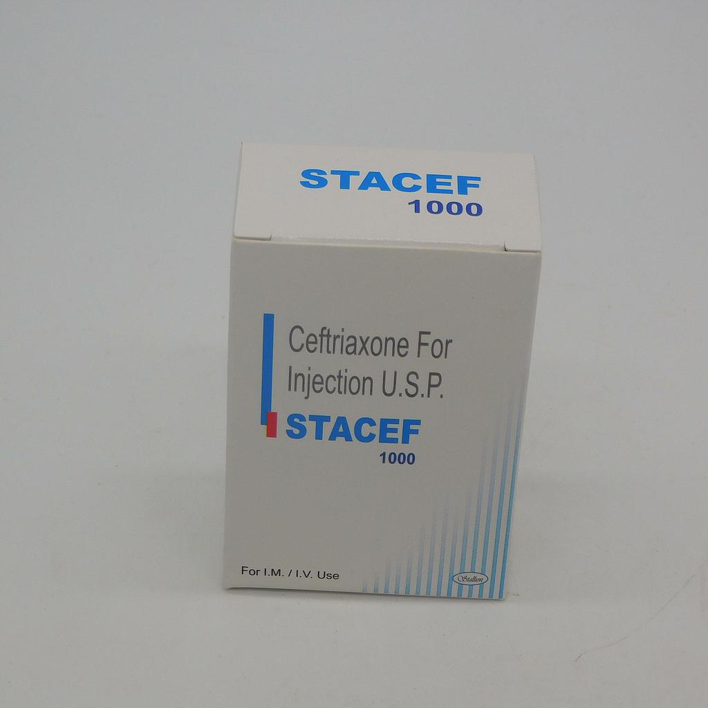 Ceftriaxone 1g Injection (Stacef)