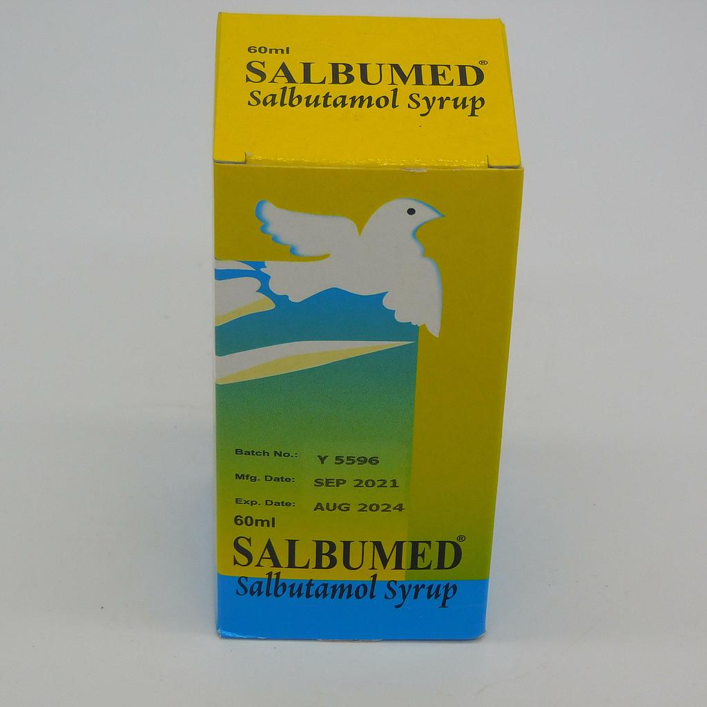 Salbutamol Syrup 60ml (Salbumed)