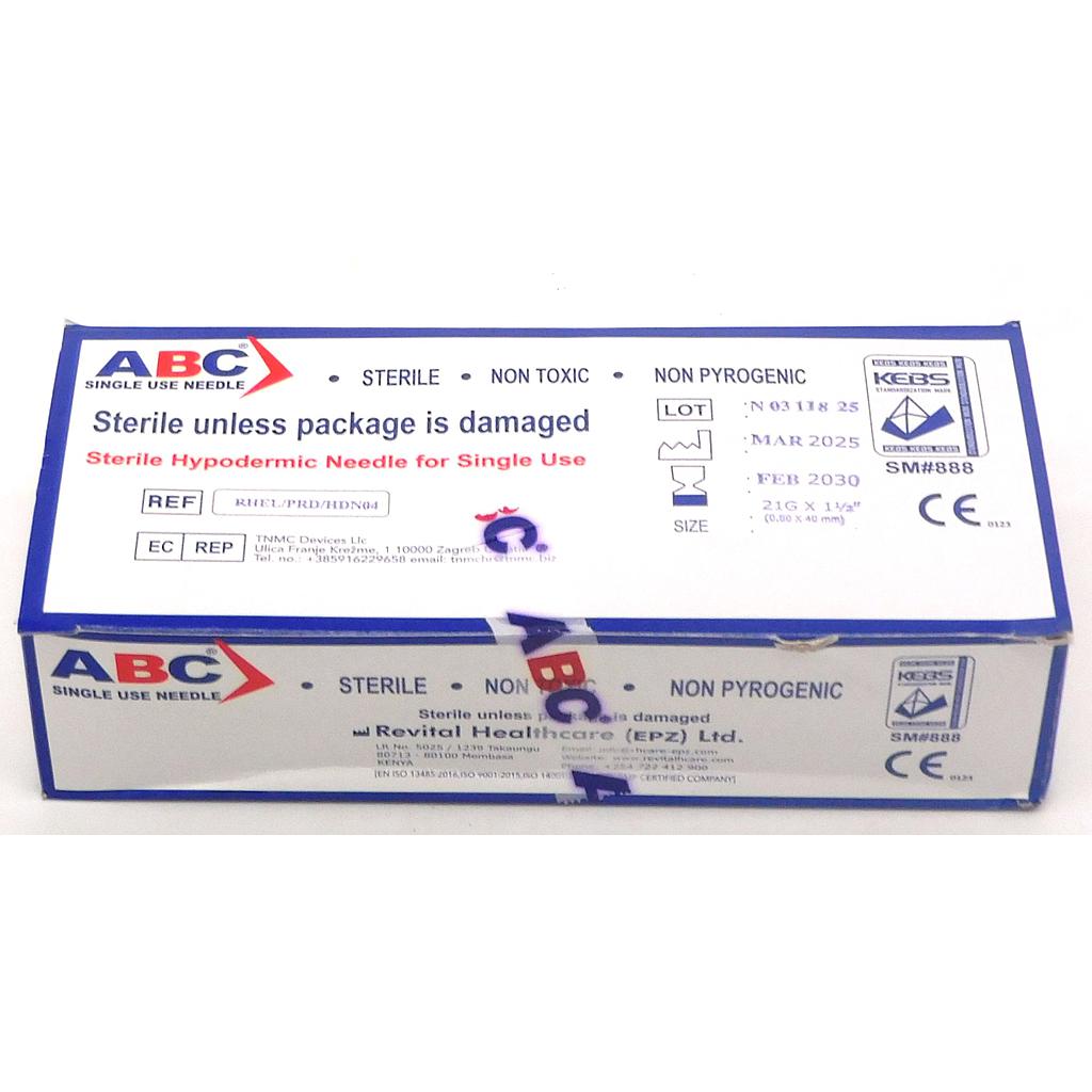 Needles 21G (ABC)