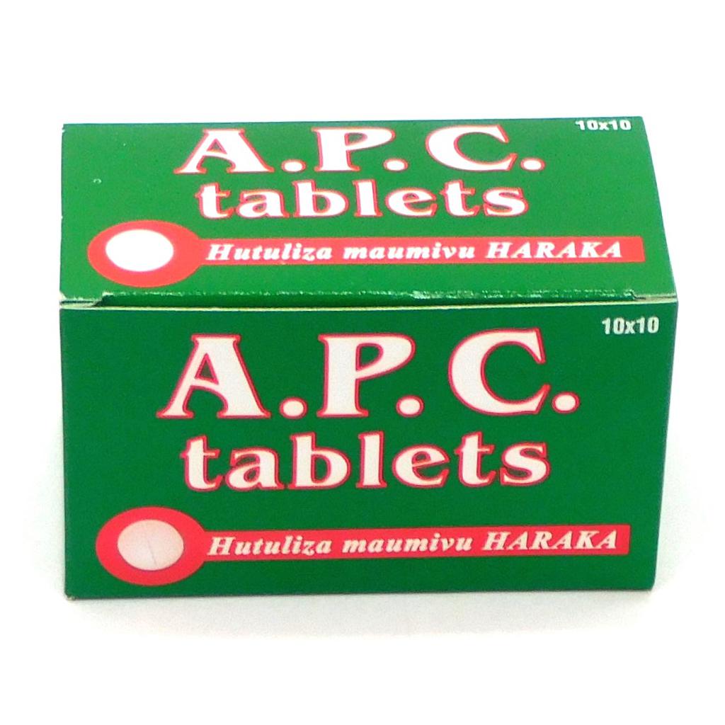 APC Tablets 150mg/250mg/30mg (Biodeal)