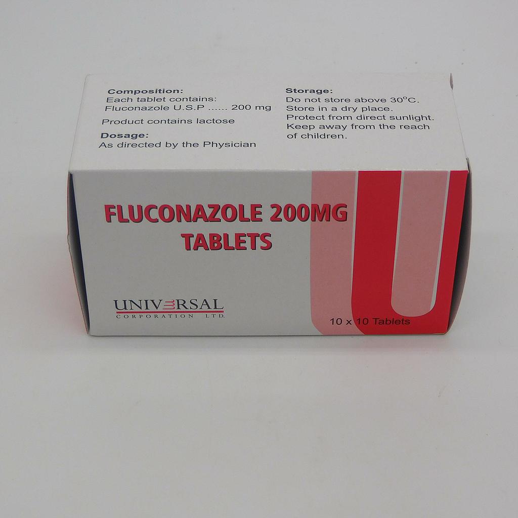 Fluconazole 200mg Tablets (Universal)