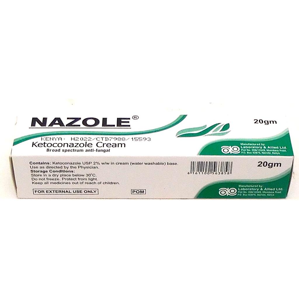 Ketoconazole Cream 20gm (Nazole)