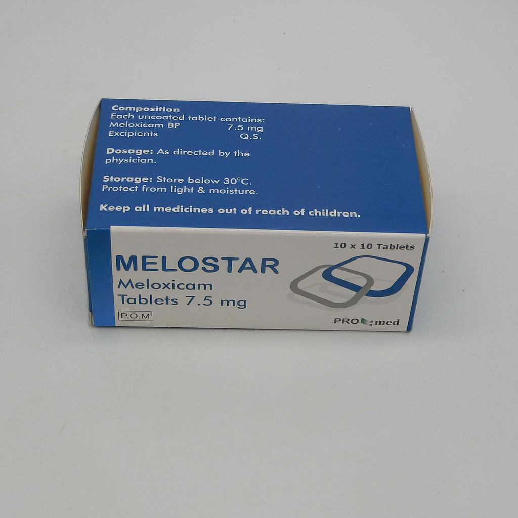 Meloxicam 7.5mg Tablets (Melostar)