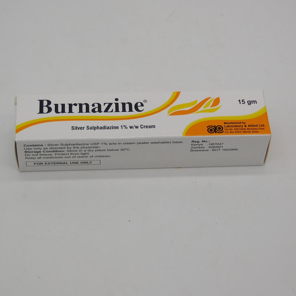 Silver Sulfadiazine Cream 15g (Burnazine)