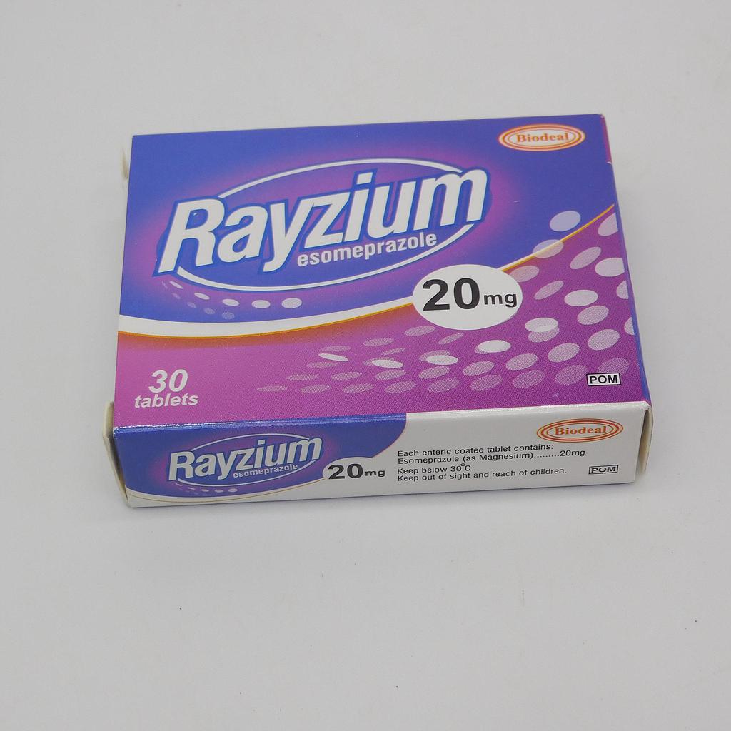 Esomeprazole 20mg Tablets (Rayzium)