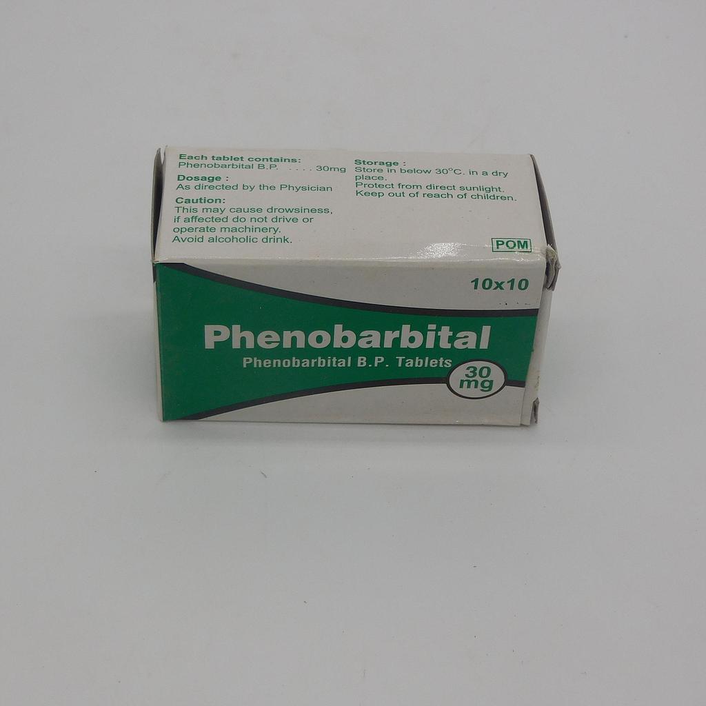 Phenobarbital 30mg Tablets Blister (Biodeal)