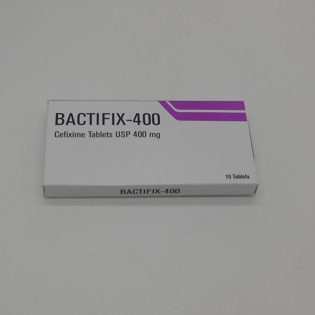 Cefixime 400mg Tablets (Bactifix-400)