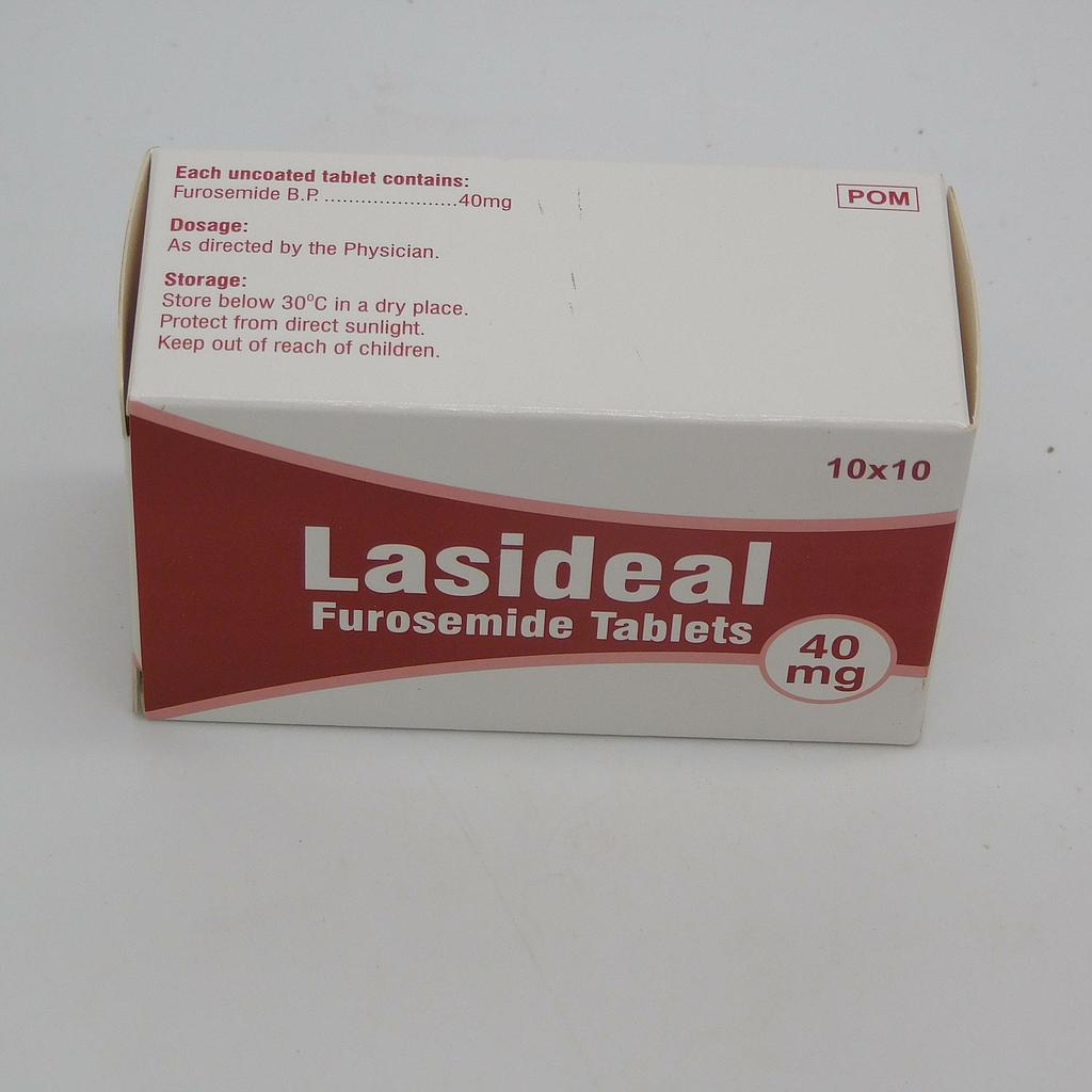 Furosemide 40mg Tablets (Lasideal)