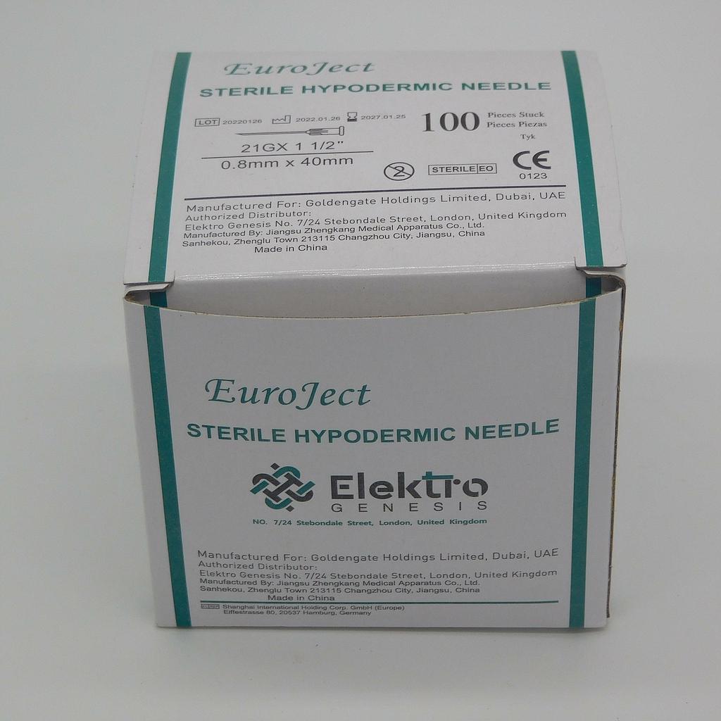 Needles 21G (EuroJect)