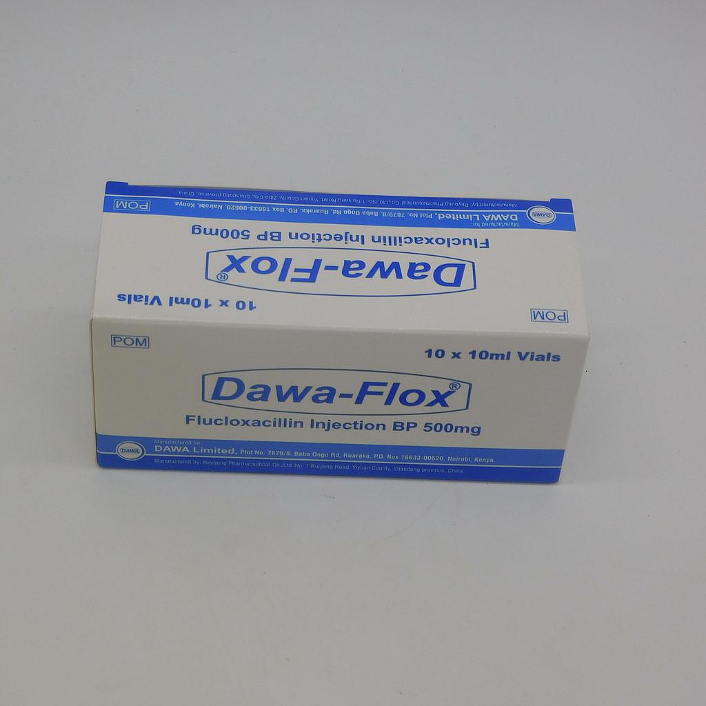 Flucloxacillin 500mg Injection Vial (Dawa-Flox)