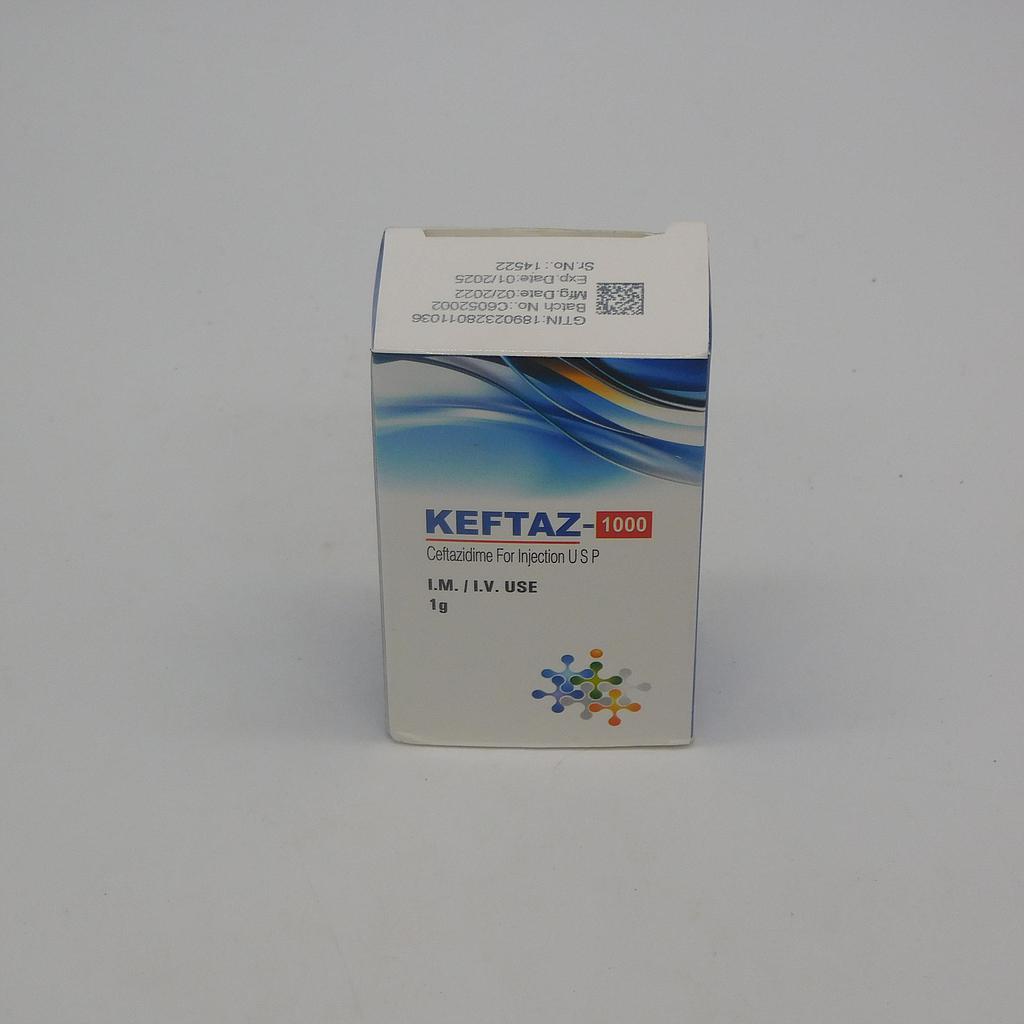 Ceftazidime 1g Injection (KEFTAZ)