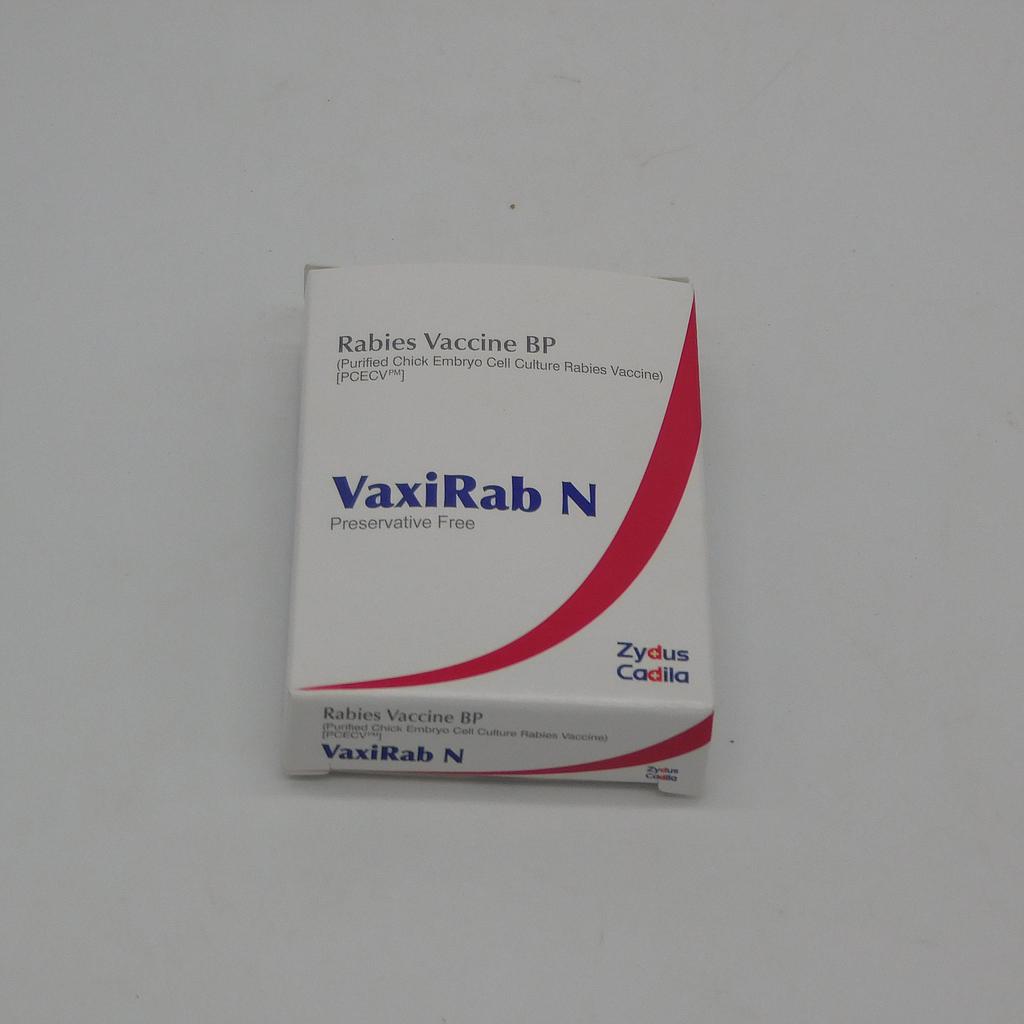 Anti Rabbies Vaccine 0.5ml Vial (VaxiRab N)