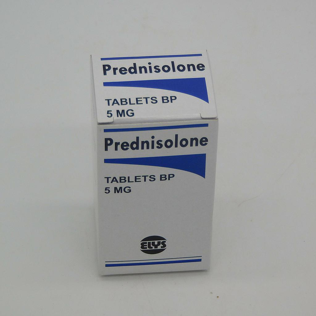 Prednisolone 5mg Tablets Blister (Elys)