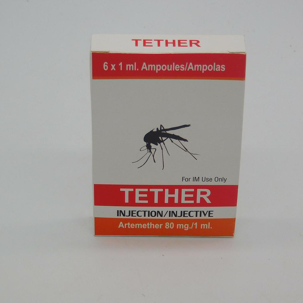 Artemether 80mg/ml Injection Ampoule (TETHER) | Chebu Pharmaceutical ...