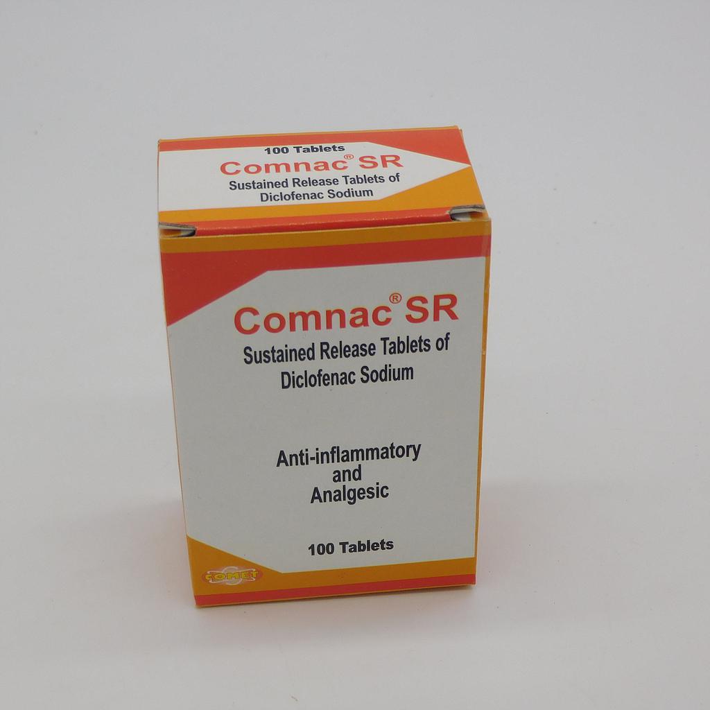 Diclofenac Sodium 100mg Tablets (Comnac)