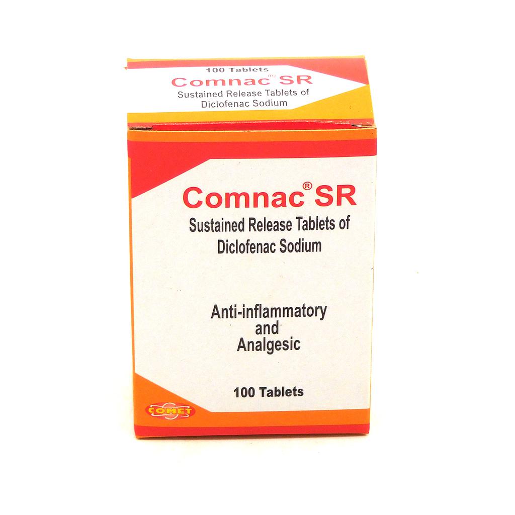 Diclofenac Sodium 100mg Tablets (Comnac SR)