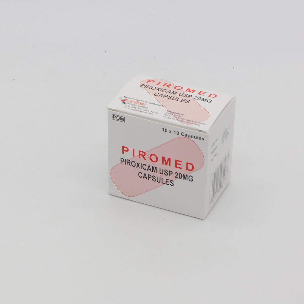 Piroxicam 20mg Capsule (Piromed)