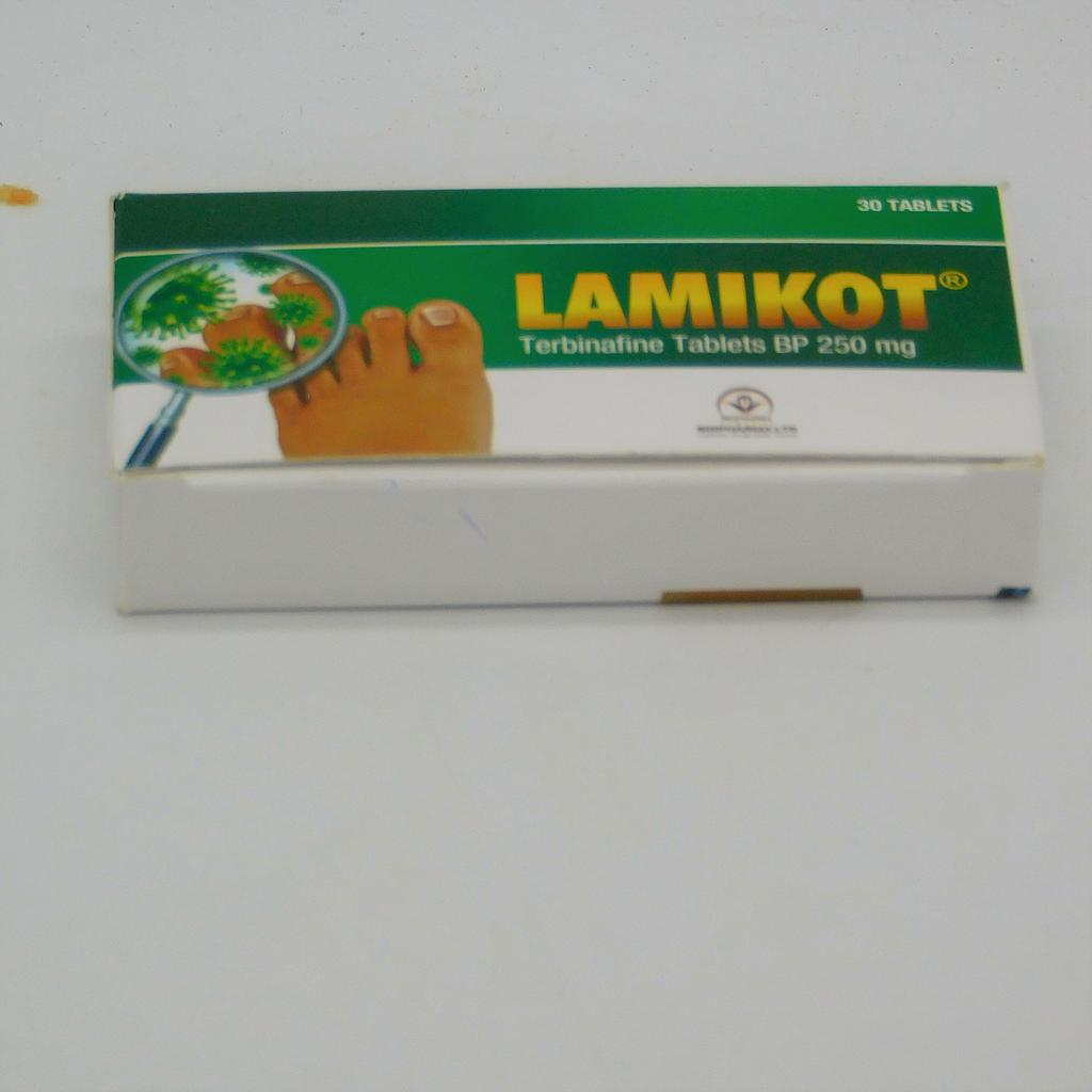 Terbinafine 250mg Tablets (Lamikot)