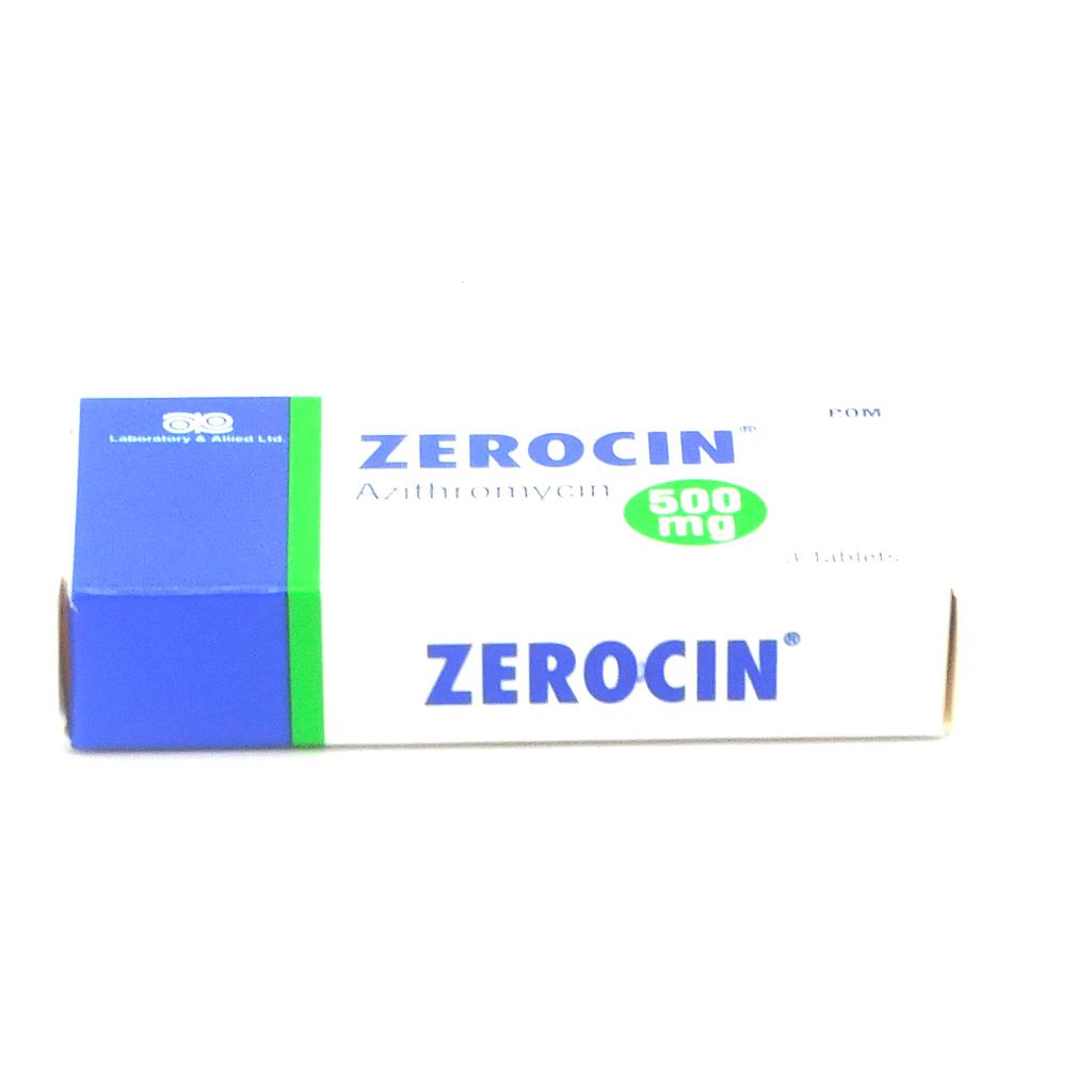 Azithromycin 500mg Tablets (Zerocin)
