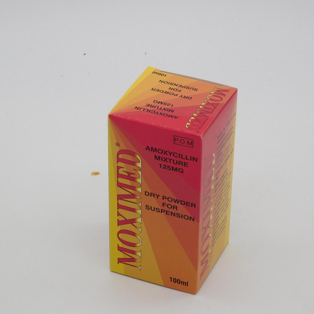 Amoxicillin 125mg/5ml Suspension 100ml (Moximed)