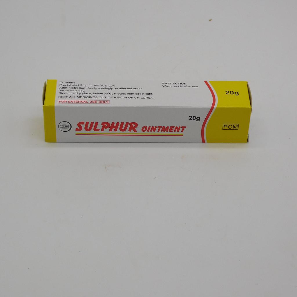 Sulphur Ointment 20g (Dawa)