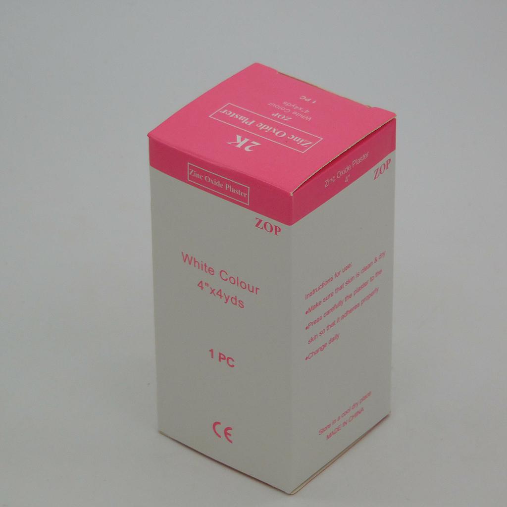 Zinc Oxide Plaster 4 inch (ZOP)