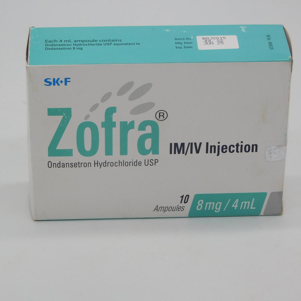 Ondansetron 4mg/2ml Injection Vial (Zofran)