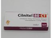 Clinidipine/Telmisartan/Chlorthalidone 10mg/80mg/12.5mg Tablets (Cilnitel 80CT)