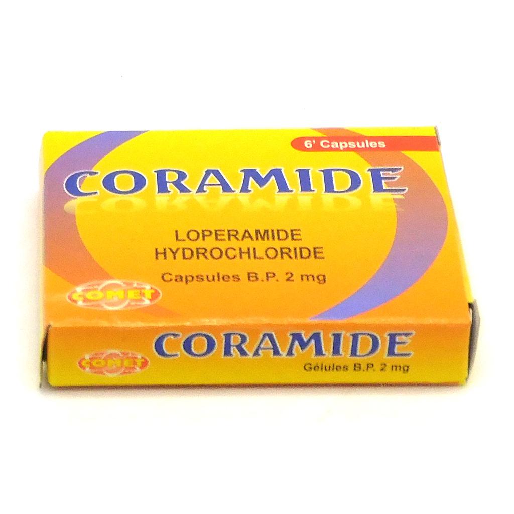Loperamide 2mg Capsules (Coramide)