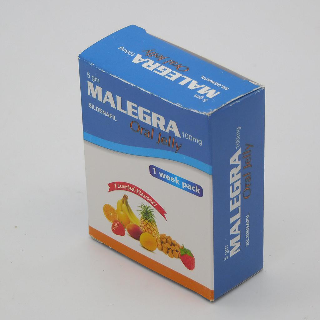 Sildenafil 100mg 5g Oral Gelly Sachet (Malegra)
