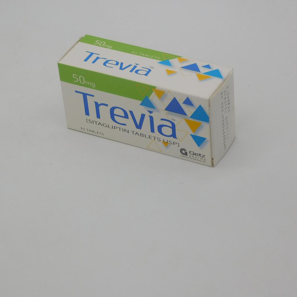 Sitagliptin 50mg Tablets (Trevia)