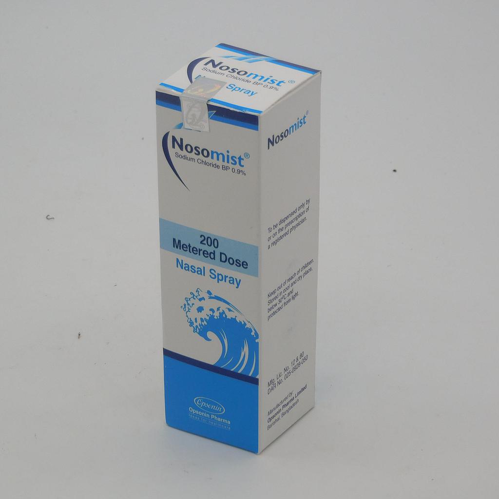 Sodium Chloride 0.9% Nasal Spray (Nosomist)